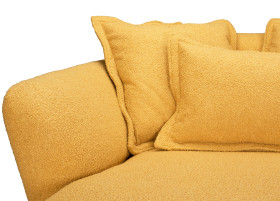 Love-Seat LIV´IN PATRAS in gelb