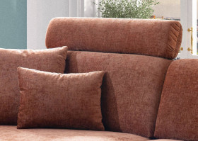 Megasofa LIV´IN LUINO in kupferfarben