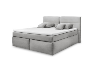 Boxspringbett LIV´IN OMAHA in light grey