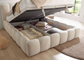 Polsterbett LIV´IN AVESTA in ivory
