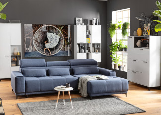 Wohnlandschaft LIV´IN CANDIA in Navy