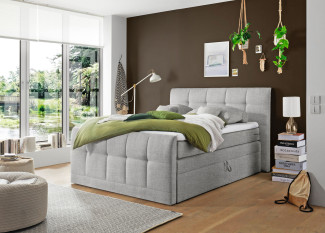 Boxspringbett LIV´IN GIRONA in creme