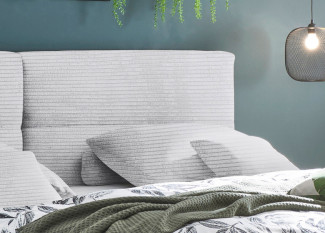 Boxspringbett LIV´IN OMAHA in light grey